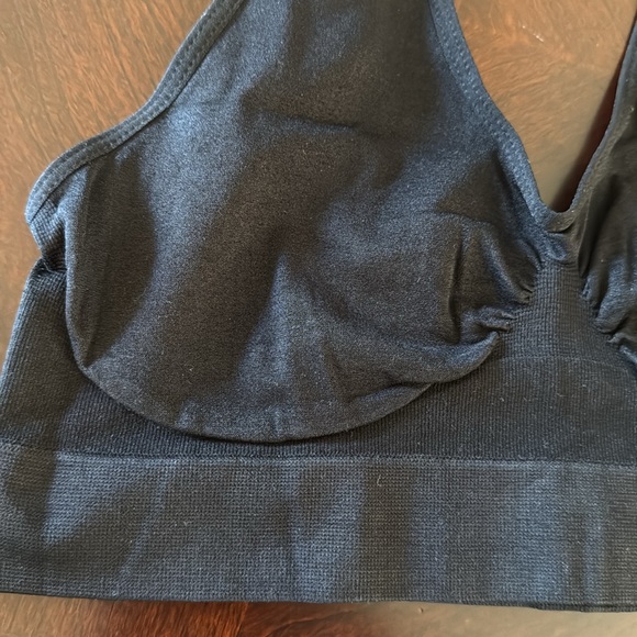 New! Bundle 3 Black Bralettes XXL Fit Like A small - Picture 7 of 9